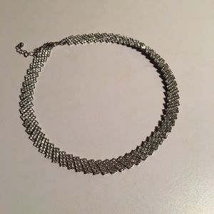 Rhinestone💎⛓ and Edgy shaped Necklace (shiny)!